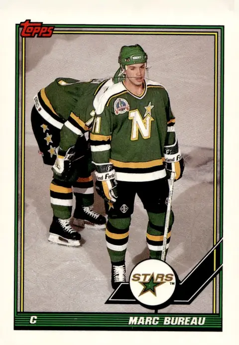 1991-92 Topps #93 Marc Bureau