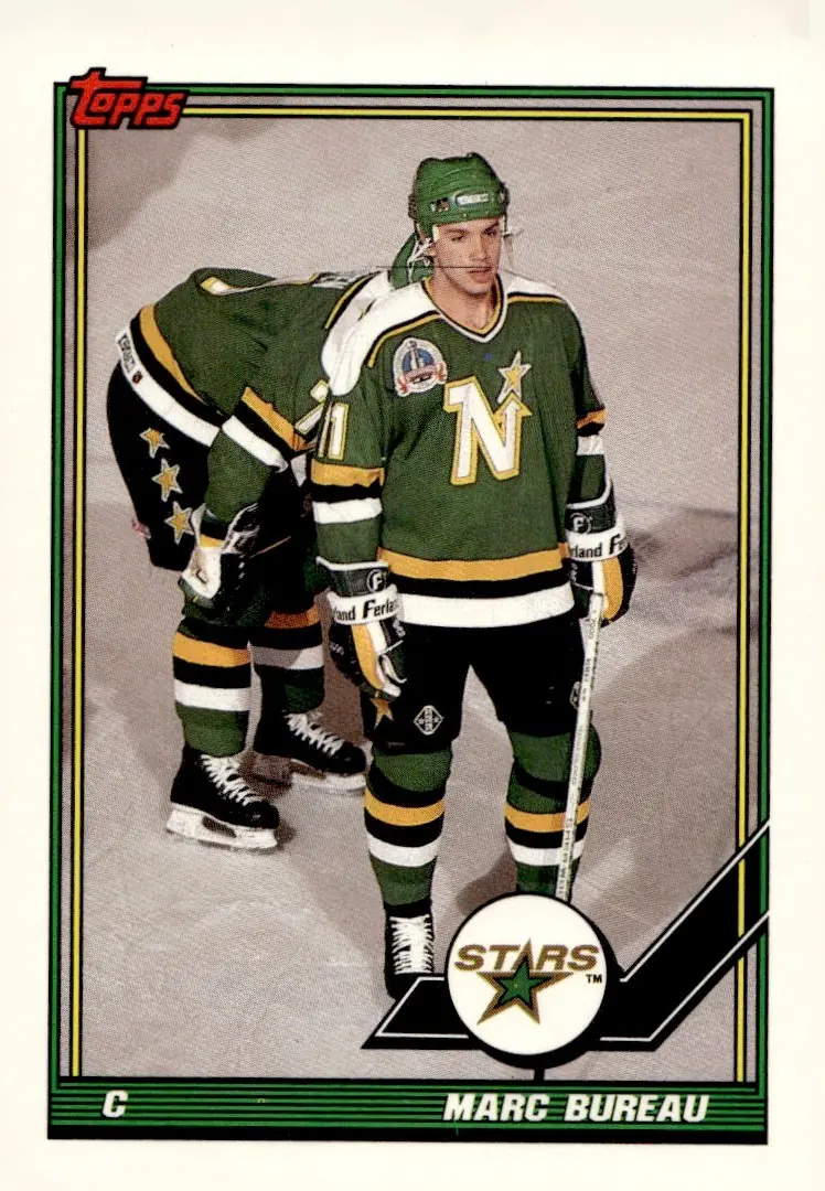 1991-92 Topps #93 Marc Bureau (front)