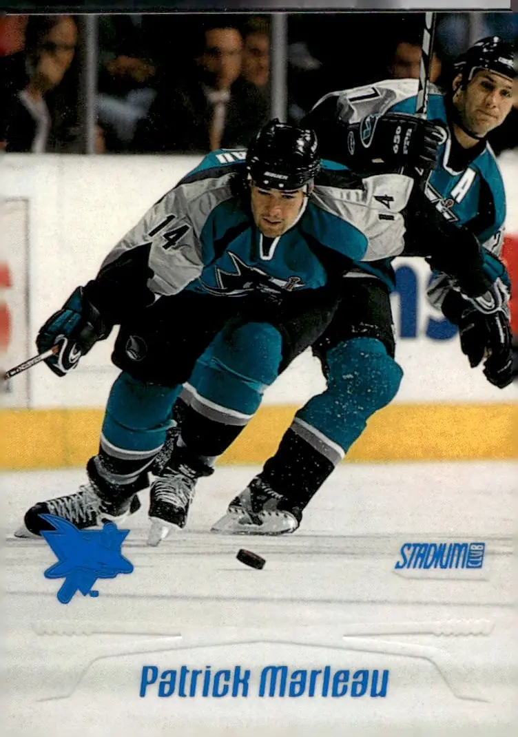 1999-00 Stadium Club #72 Patrick Marleau (front)