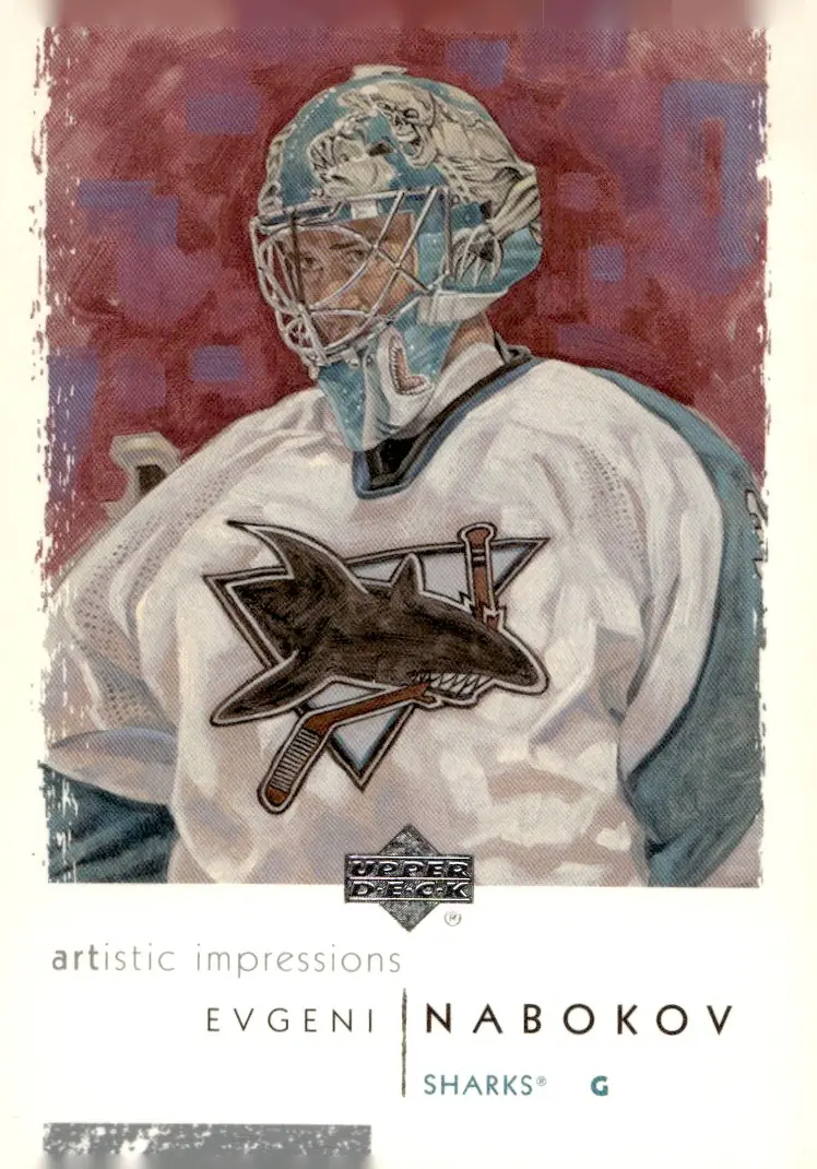 2002-03 Upper Deck Artistic Impressions #74 Evgeni Nabokov (front)