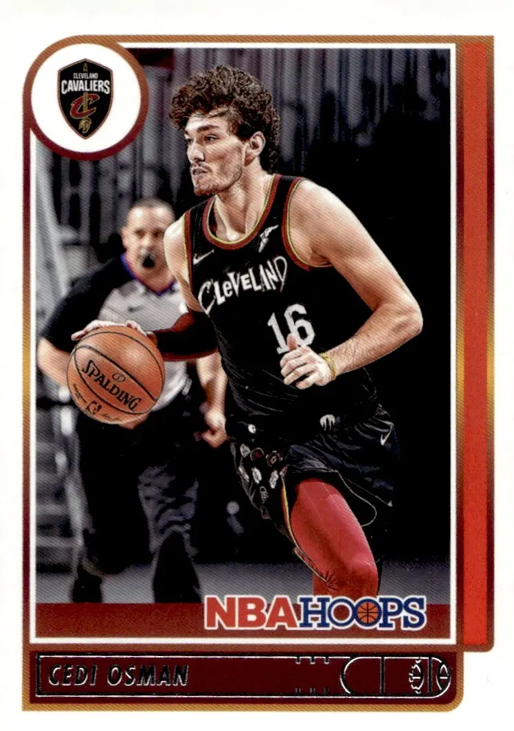 2021-22 NBA Hoops #135 Cedi Osman (front)