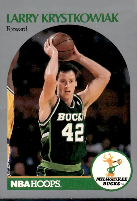 1990-91 NBA Hoops #177 Larry Krystkowiak