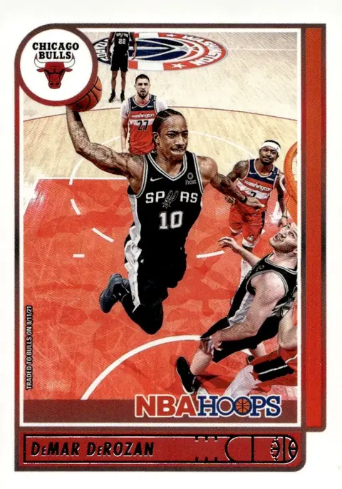 2021-22 NBA Hoops #4 DeMar DeRozan