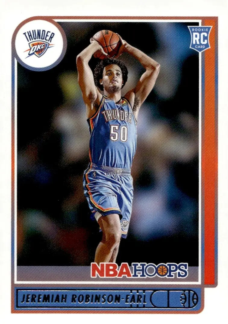 2021-22 NBA Hoops #225 Jeremiah Robinson-Earl (front)