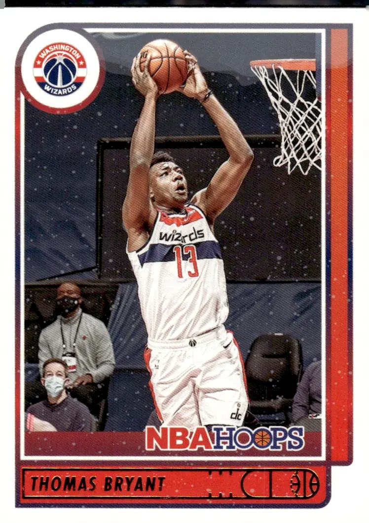 2021-22 NBA Hoops #120 Thomas Bryant (front)