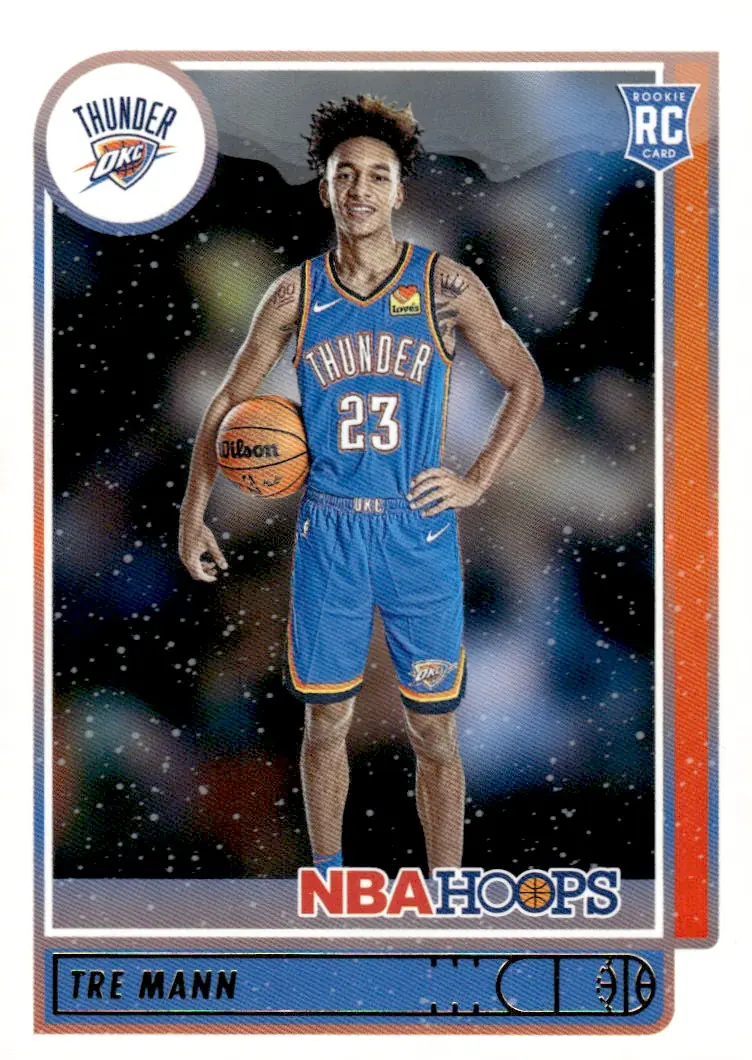 2021-22 NBA Hoops #237 Tre Mann (front)