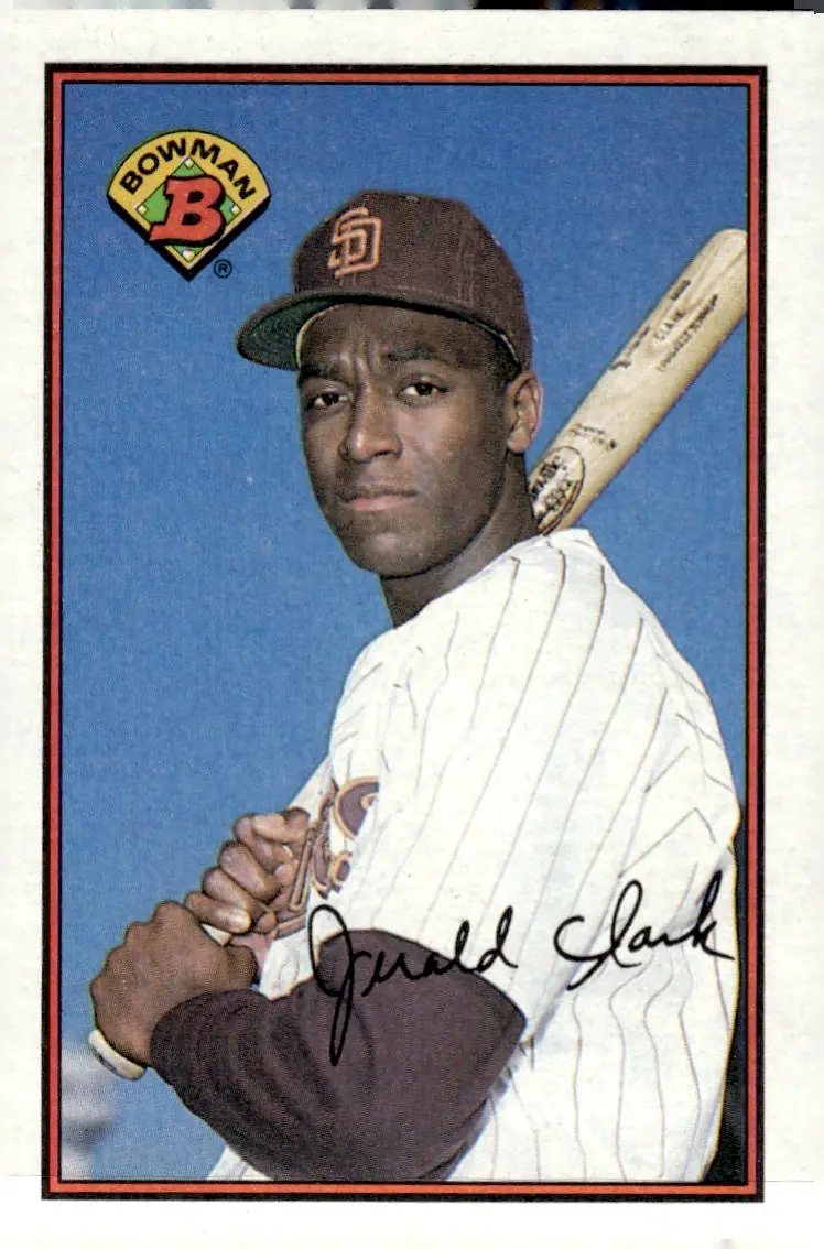 1989 Bowman #462 Jerald Clark (front)