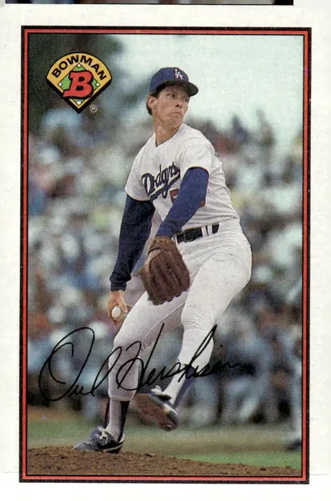 1989 Bowman #341 Orel Hershiser