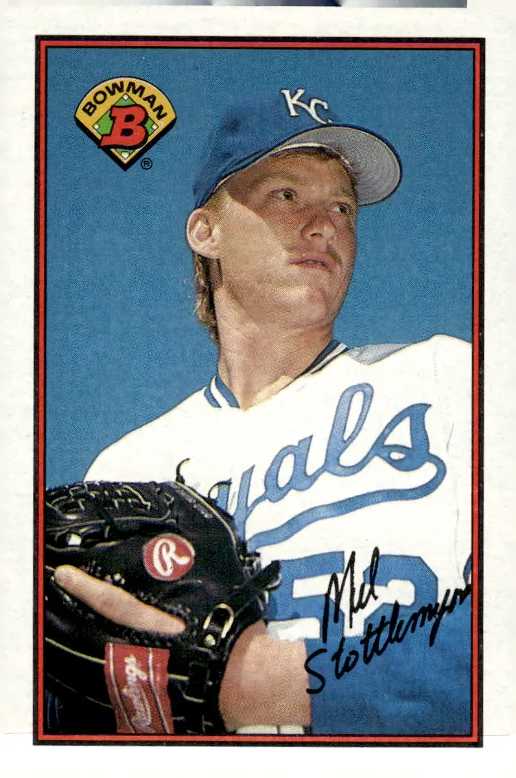 1989 Bowman #110 Mel Stottlemyre Jr. (front)