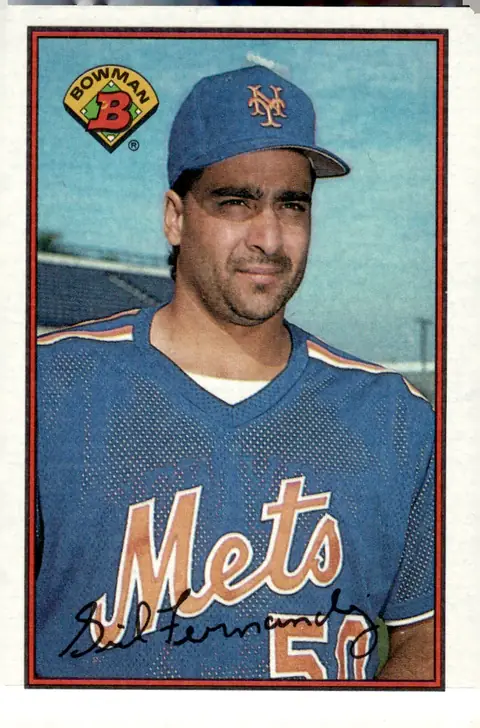 1989 Bowman #377 Sid Fernandez