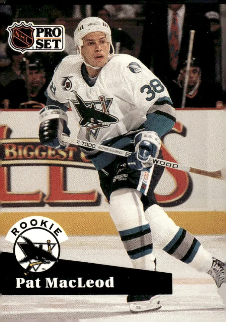 1991-92 Pro Set (Series 2) #559 Pat MacLeod (front)