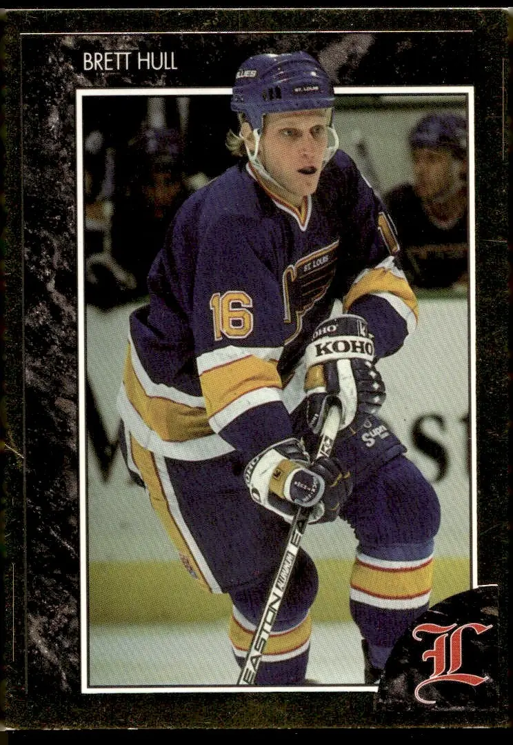 1992 Legends Sports Memorabilia #31 Brett Hull (front)