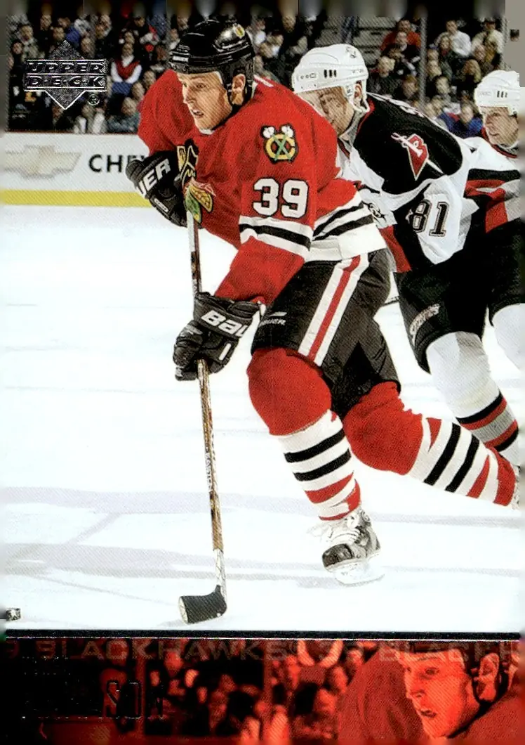 2003-04 Upper Deck (Series 1) #42 Tyler Arnason (front)