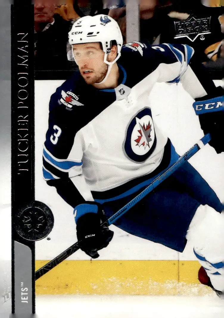 2020-21 Upper Deck Series 2 #447 Tucker Poolman (front)