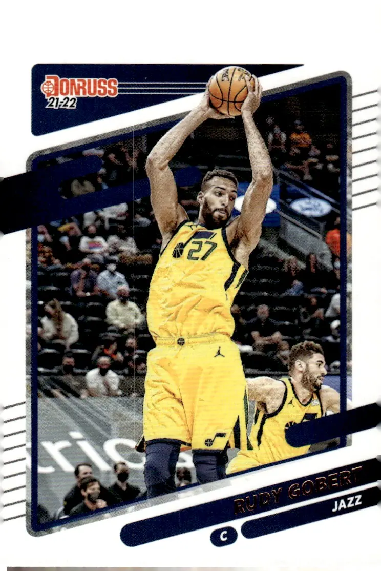 2021-22 Donruss Basketball #182 Rudy Gobert (front)