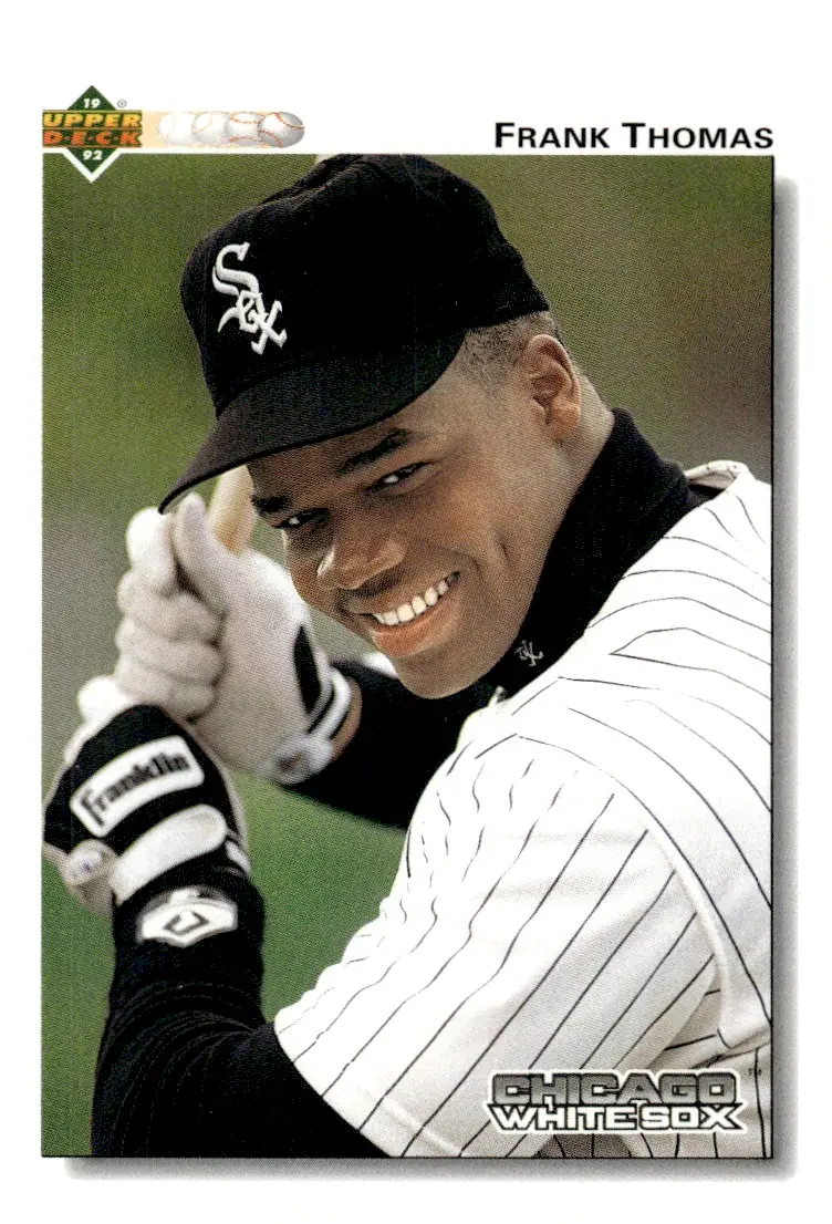 1992 Upper Deck #166 Frank Thomas (front)