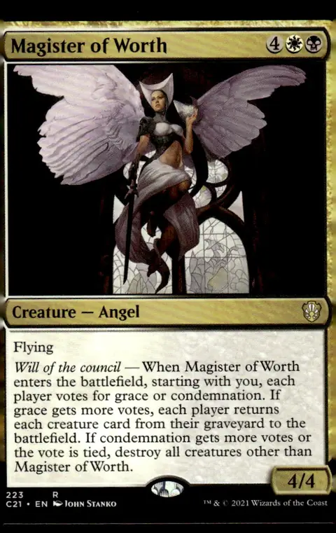 2021 Commander 2021 (C21) #223 Magister of Worth