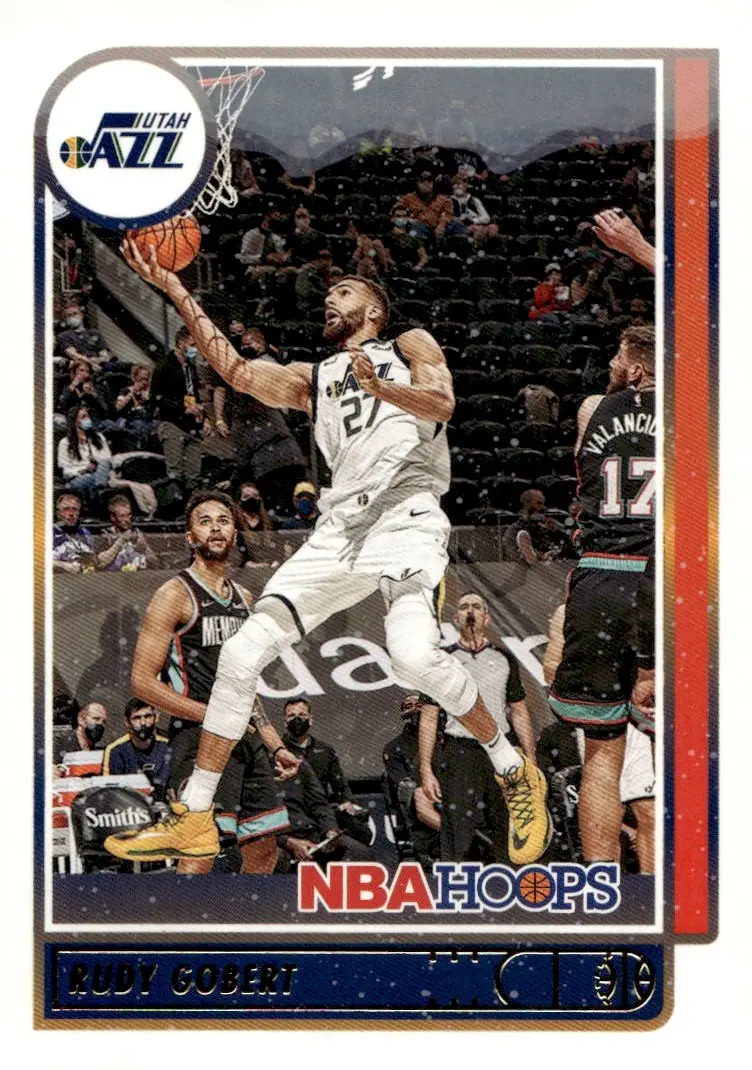 2021-22 NBA Hoops #169 Rudy Gobert (front)