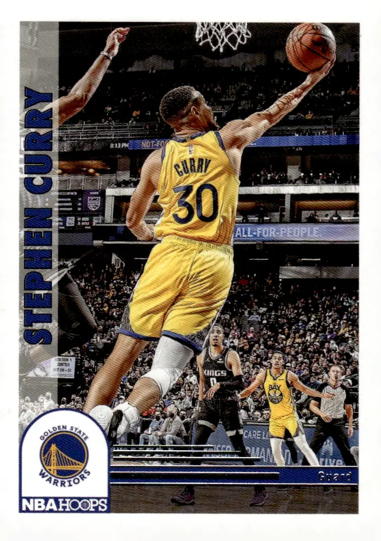 2022-23 NBA Hoops #294 Stephen Curry (front)