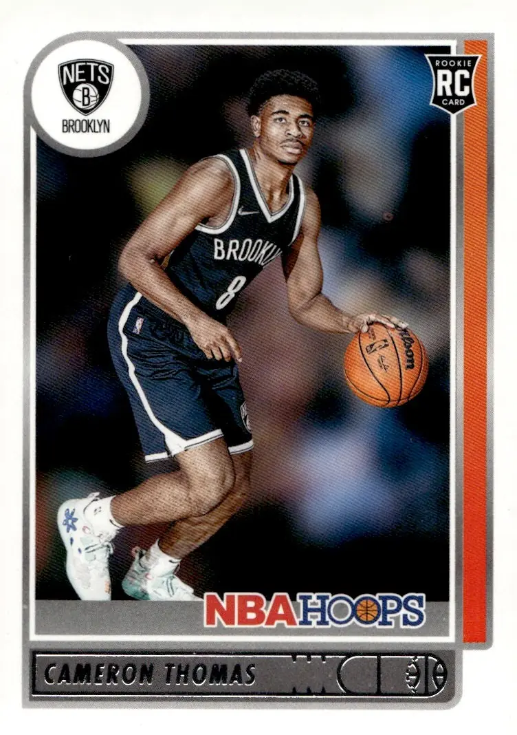 2021-22 NBA Hoops #231 Cameron Thomas (front)