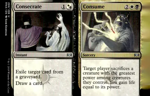 2019 Ravnica Allegiance (RNA) #224/259 Consecrate // Consume