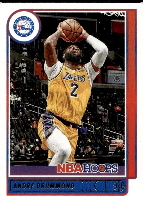 2021-22 NBA Hoops #186 Andre Drummond