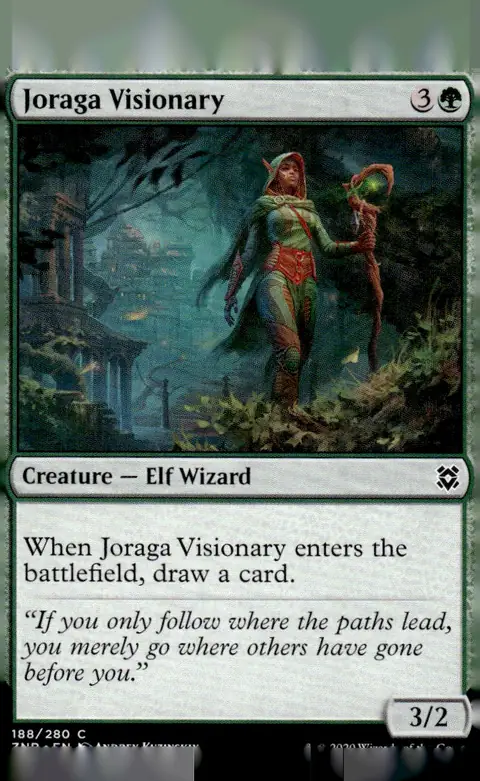 2020 Zendikar Rising (ZNR) #188/280 Joraga Visionary