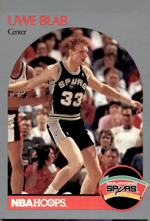 1990-91 NBA Hoops #264 Uwe Blab
