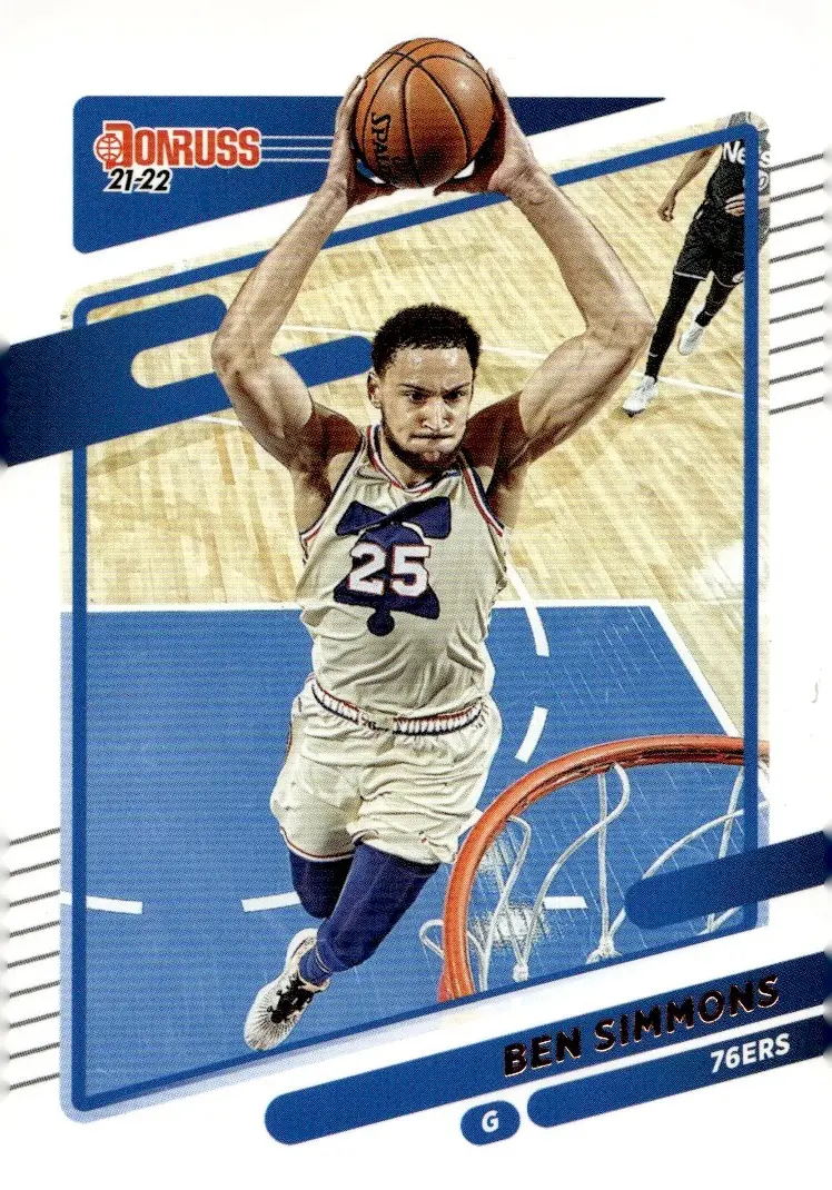 2021-22 Donruss #5 Ben Simmons (front)