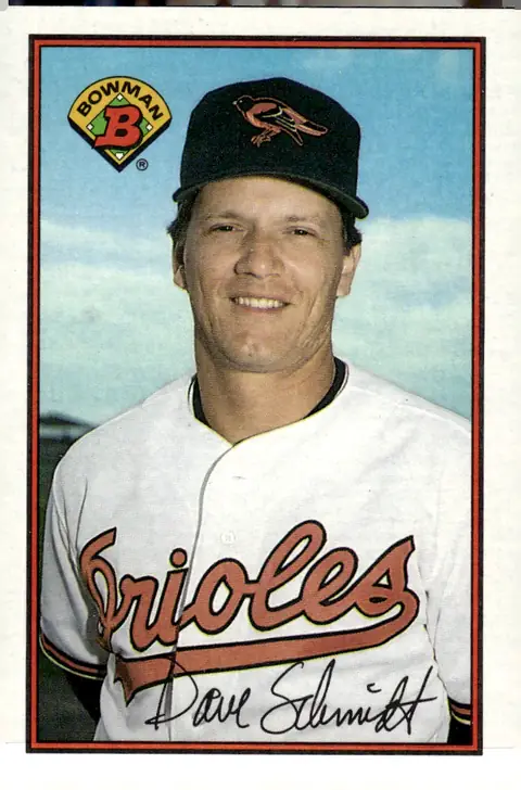 1989 Bowman #5 Dave Schmidt