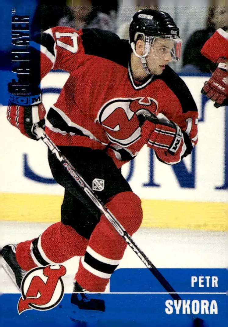 1999-00 Be A Player Memorabilia #281 Petr Sykora (front)