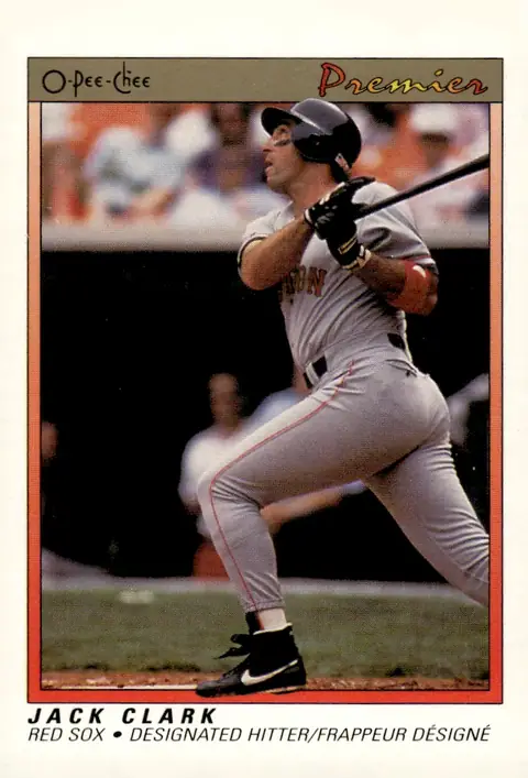 1991 O-Pee-Chee Premier #21 Jack Clark