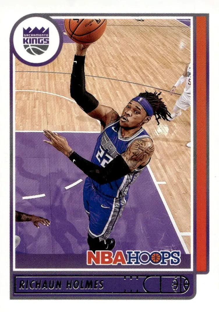 2021-22 NBA Hoops #118 Richaun Holmes (front)