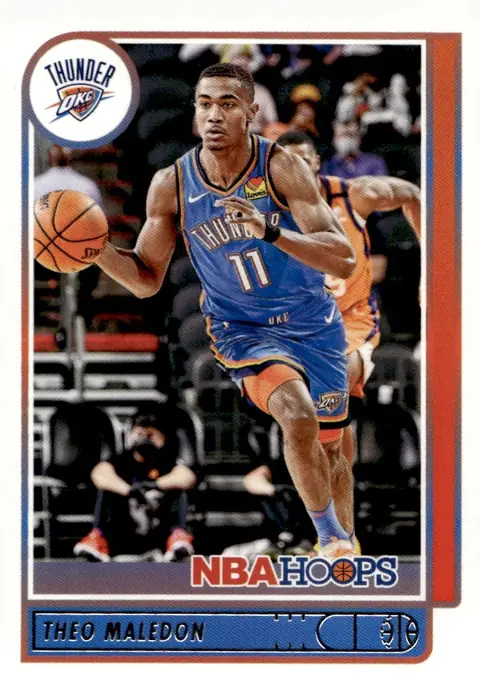 2021-22 NBA Hoops #63 Théo Maledon