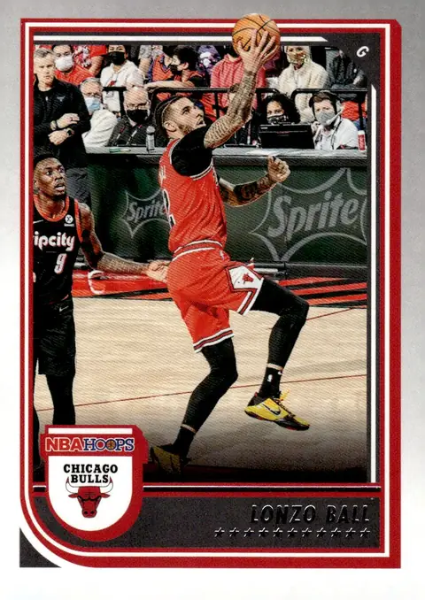 2022-23 NBA Hoops #76 Lonzo Ball