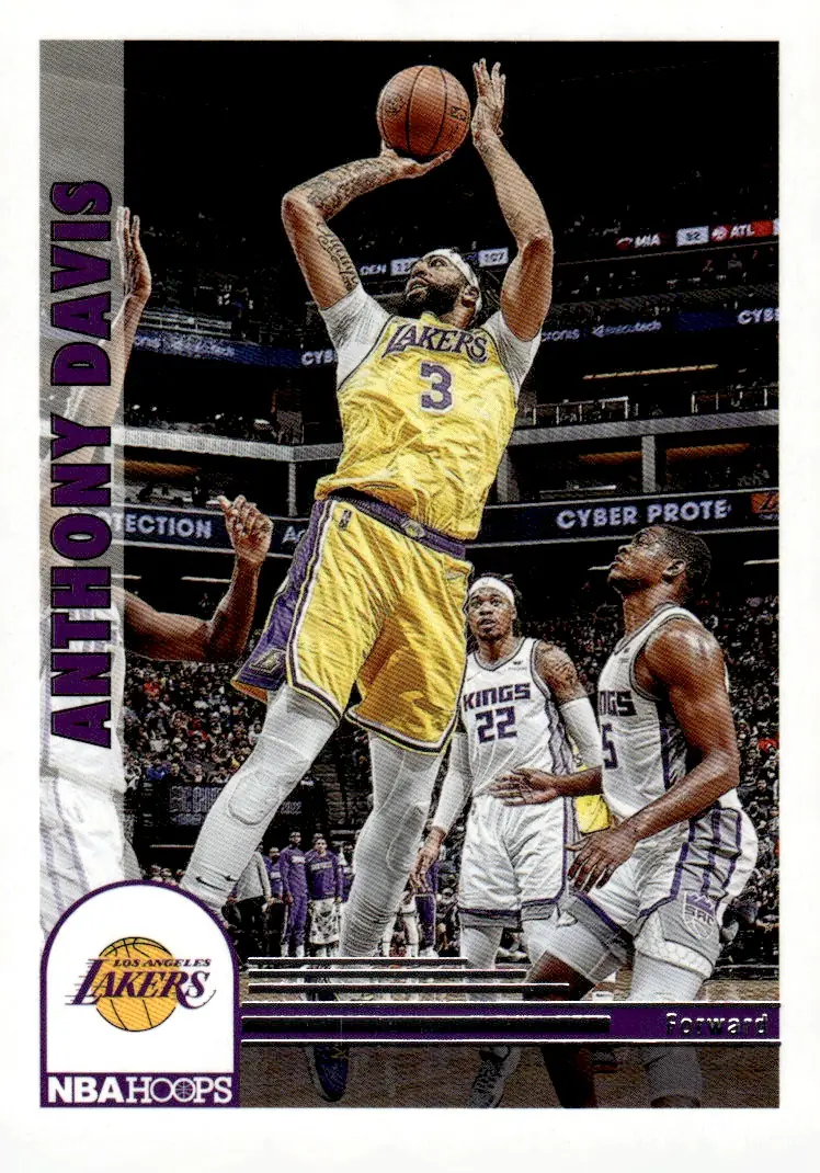 2022-23 NBA Hoops #290 Anthony Davis (front)