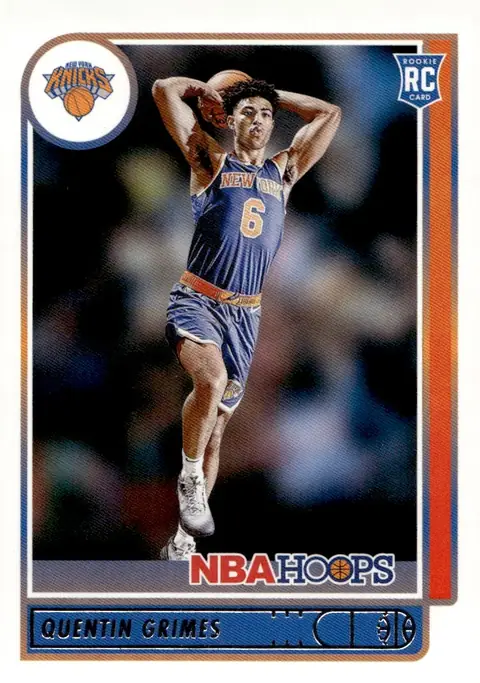 2021-22 NBA Hoops #206 Quentin Grimes