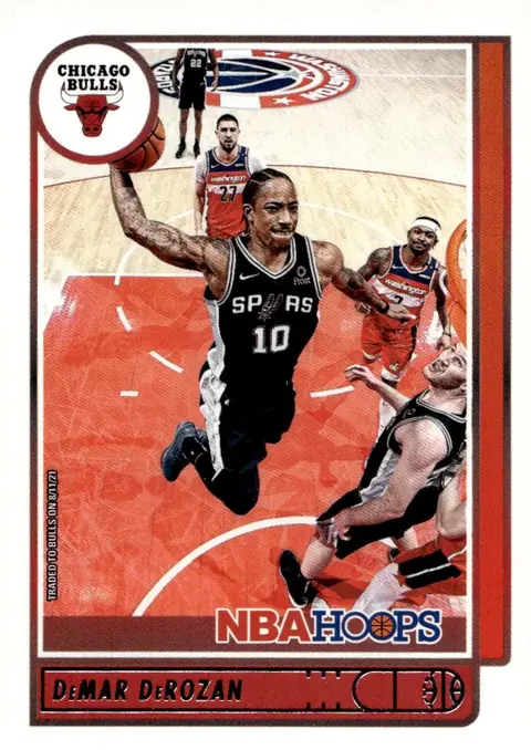 2021-22 NBA Hoops #4 DeMar DeRozan