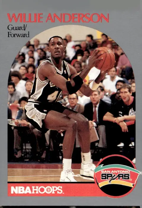 1990-91 NBA Hoops #263 Willie Anderson