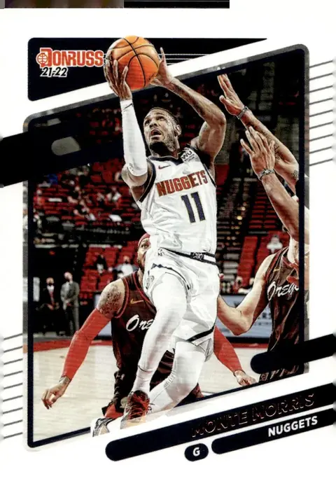 2021-22 Donruss Basketball #63 Monte Morris