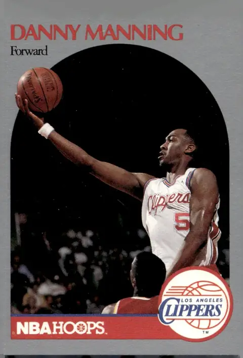 1990-91 NBA Hoops #147 Danny Manning