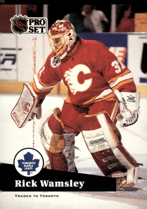 1991-92 Pro Set (Series 1) #367 Rick Wamsley