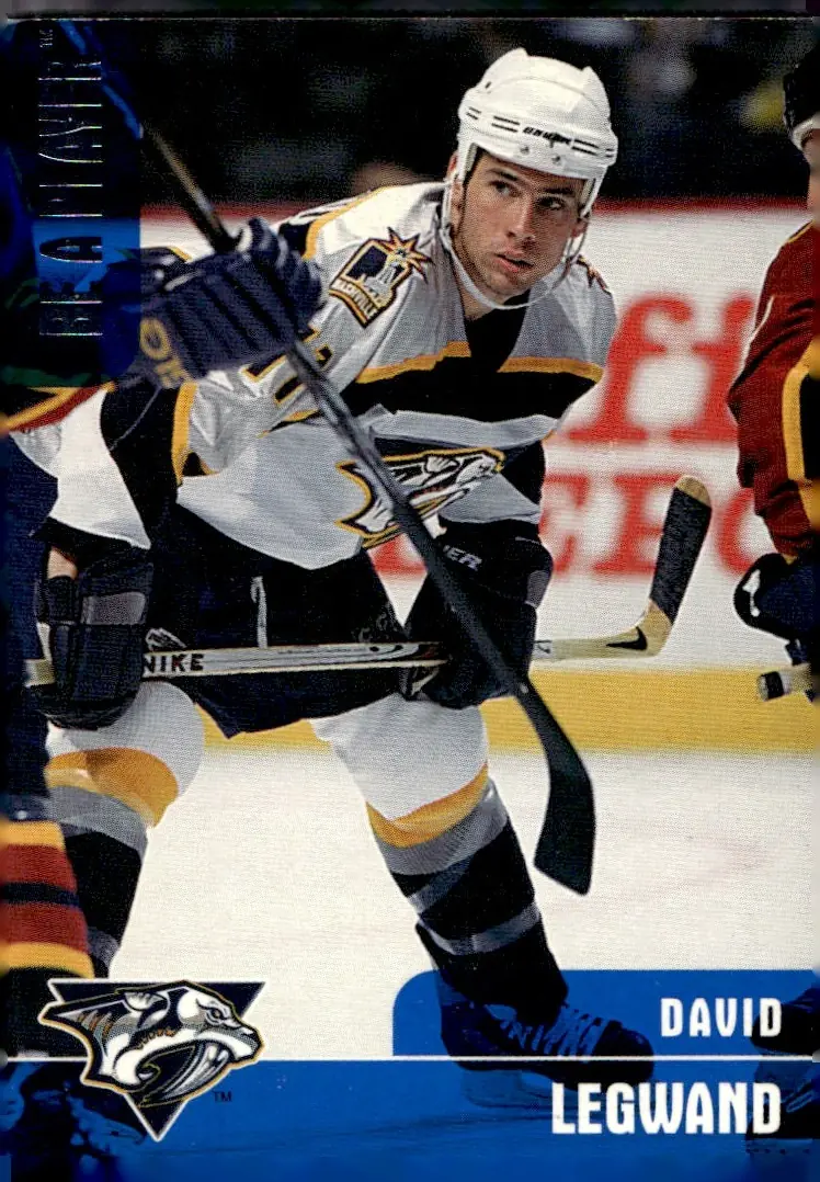 1999-00 Be A Player Memorabilia #236 David Legwand (front)