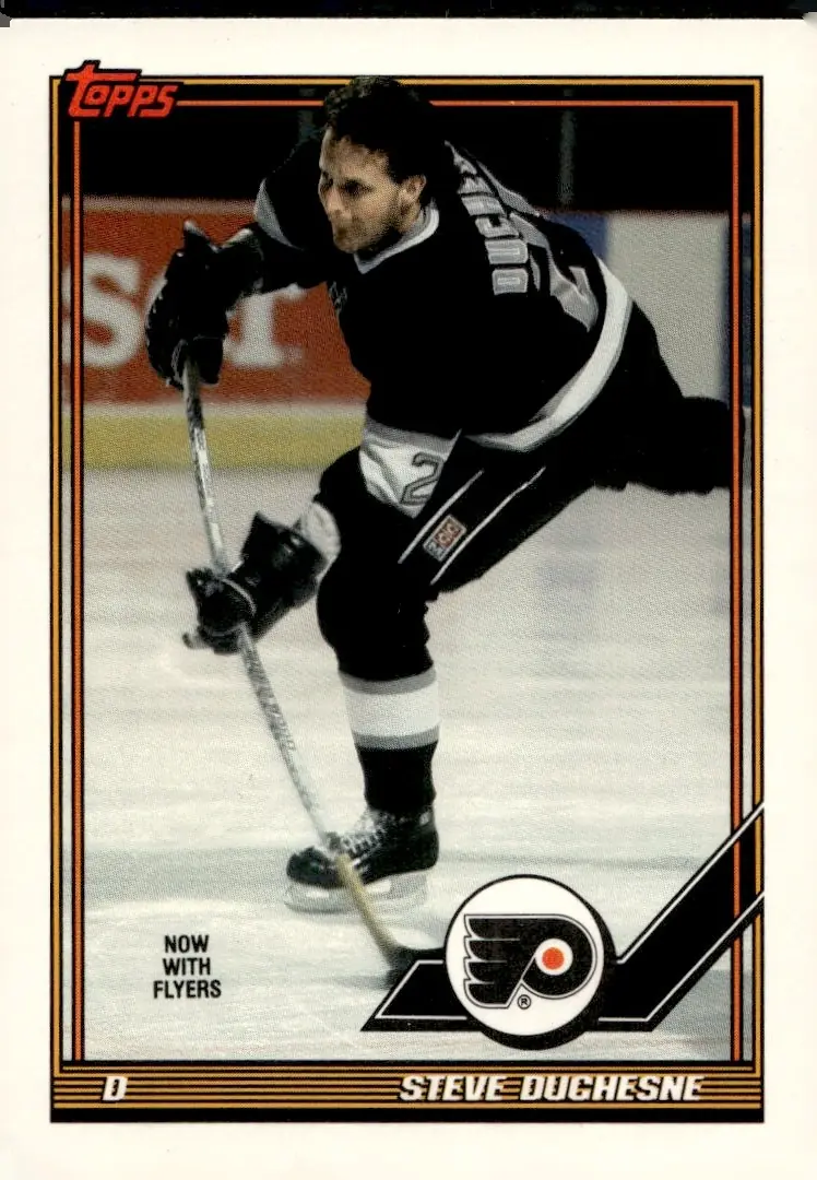1991-92 Topps #31 Steve Duchesne (front)