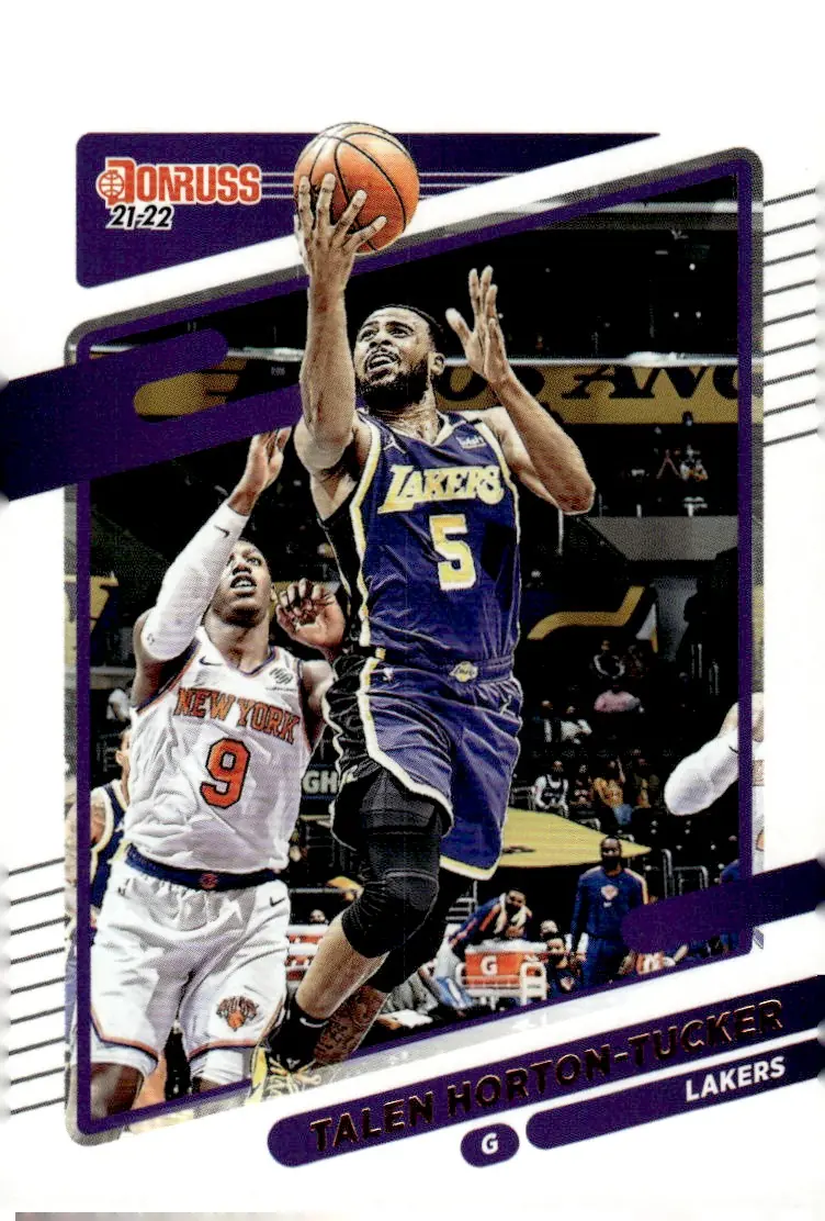 2021-22 Donruss #167 Talen Horton-Tucker (front)