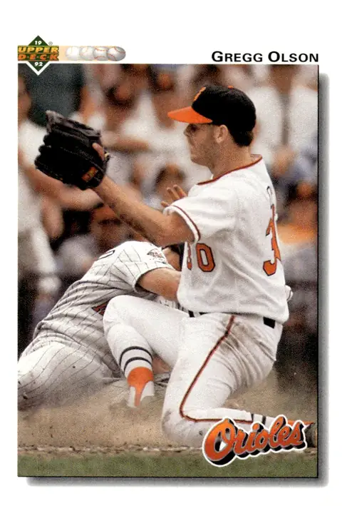 1992 Upper Deck Baseball #227 Gregg Olson