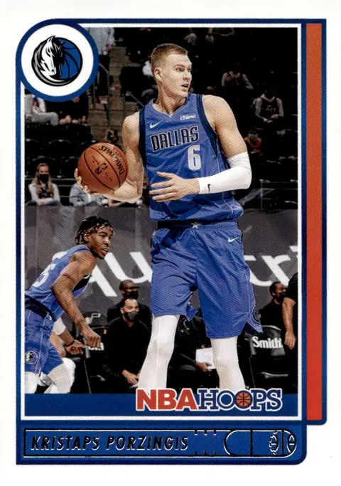 2021-22 NBA Hoops #82 Kristaps Porzingis