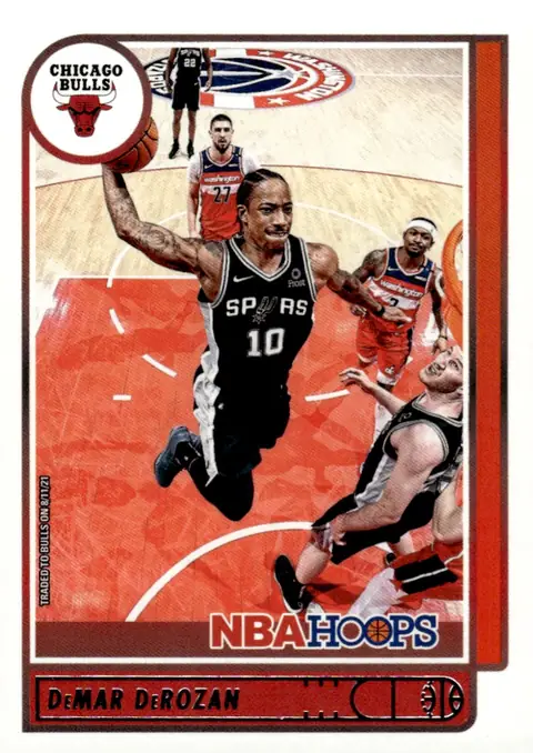 2021-22 NBA Hoops #4 DeMar DeRozan