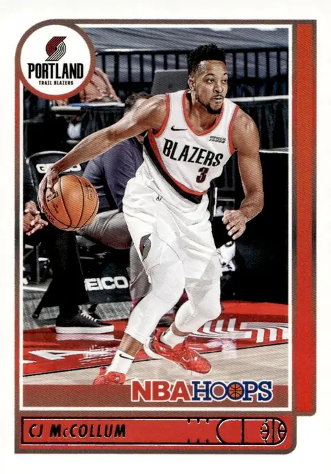 2021-22 NBA Hoops #81 CJ McCollum