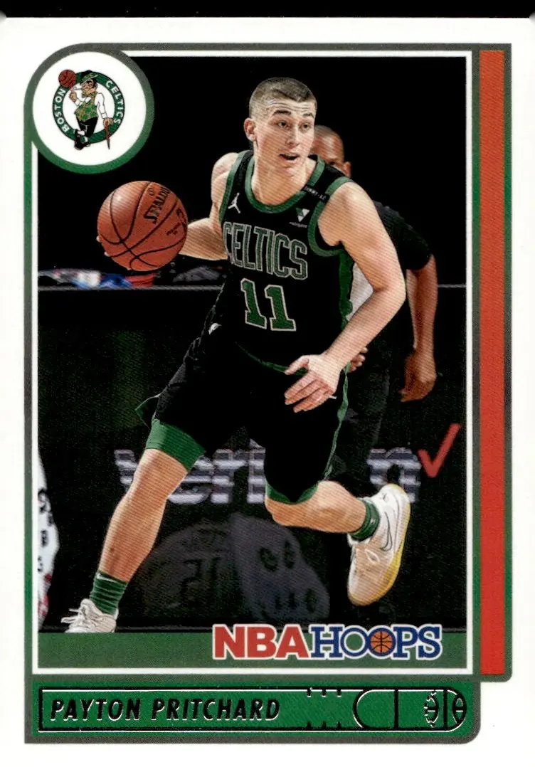 2021-22 NBA Hoops #59 Payton Pritchard (front)